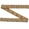 Dekorband SAN 153F gul/grön 2.0cm
