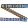 Dekorband SAN 161J turkos 2.2cm