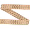 Dekorband SAN 206D svart/vit 3.0cm
