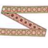 Dekorband SAN 176B vinröd 2.7cm