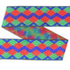 Dekorband VR 870A röd/grön 5.5cm