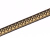 Dekorband SRA 016 svart/guld 1.7cm