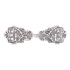 Silverpläterat mässingsspänne Eriel 90mm