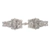Silverpläterat mässingsspänne Hugin 120mm