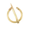 Ringspänne mini mässing 23mm