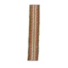 Allmogeband 004 7mm brun grön vit