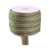Allmogeband 012 15mm oblekt mörkgrön