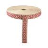 Allmogeband 021 25mm röd vit gul