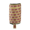 Allmogeband 025 18mm ruta röd beige gul svart