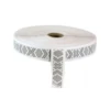 Leksandsband reflex 052 22mm silver vit