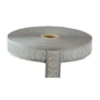 Leksandsband reflex 055 22mm silver ljusgrå