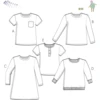 Svenska Mönster Barn T-shirt, tröja, klänning strl 92-130 cl