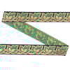 Dekorband SR 4157A grön 2.5cm