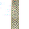 Dekorband SR 4229G turkos/silver 2.2cm