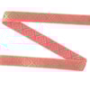 Dekorband SR 4229B cerise/guld 2.2cm