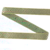 Dekorband SR 4229I grön/guld 2.2cm