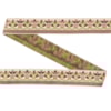 Dekorband SR 3800E brun/grön 2.5cm