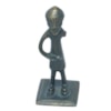 Vikingatida bronsfigur Oden