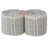 Benlindor diamantkypert 9cm 1par 202-295/01 naturvit/petrol