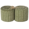Benlindor diamantkypert 9cm 1par 232-202/01 gräsgrön/naturvit