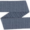 Vävt ylleband diamantkypert 9.0cm 216-214/01 ljusblå/blå