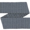 Vävt ylleband diamantkypert 9.0cm 216-229/01 ljusblå/mossgrön