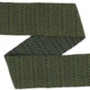 Vävt ylleband diamantkypert 9.0cm 232-214/01 gräsgrön/blå