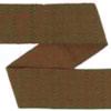 Vävt ylleband diamantkypert 9.0cm 232-252/01 mörkgrön/krappröd