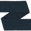 Vävt ylleband diamantkypert 9.0cm 295-209/01 petrol/svart