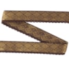 Dekorband KA 001L brun/guld 2.3cm