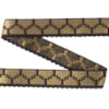 Dekorband KA 002J svart/guld 2.3cm