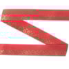 Dekorband KA 009A cerise/guld 2.0cm