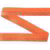 Dekorband KA 009B orange/guld 2.0cm