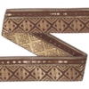 Dekorband KA 050C brun/guld 3.8cm