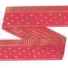 Dekorband KA 068 röd/guld 4.5cm