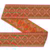Dekorband NI 016 rost/gul/guld 3.8cm