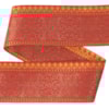 Dekorband NI 056 röd/guld 5.4cm