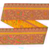 Dekorband NI 058B orange/guld 4.9cm