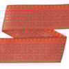Dekorband NI 059 röd/guld 5.0cm