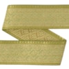 Dekorband NI 095 grön/mint/guld 5.0cm