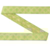 Dekorband OT 040 B ljusgrön/guld 2.6cm