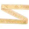 Dekorband OT047B beige/guld 3.1cm