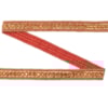 Dekorband RL 10002 F röd/guld 2.0cm