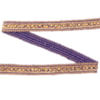 Dekorband RL 10002 J lila/guld 2.0cm