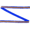 Dekorband RL 10937 C blå/guld 1.3cm