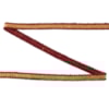Dekorband RL 10937 D vinröd/guld 1.3cm