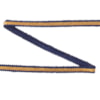Dekorband RL 10937 H mörkblå/guld 1.3cm