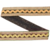 Dekorband RL 11437 A svart/guld 3.8cm