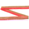 Dekorband RL 14230 G cerise/guld 3.0cm