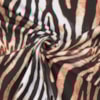 Bomullstrikå 2158 Zebra päls flerfärgad
